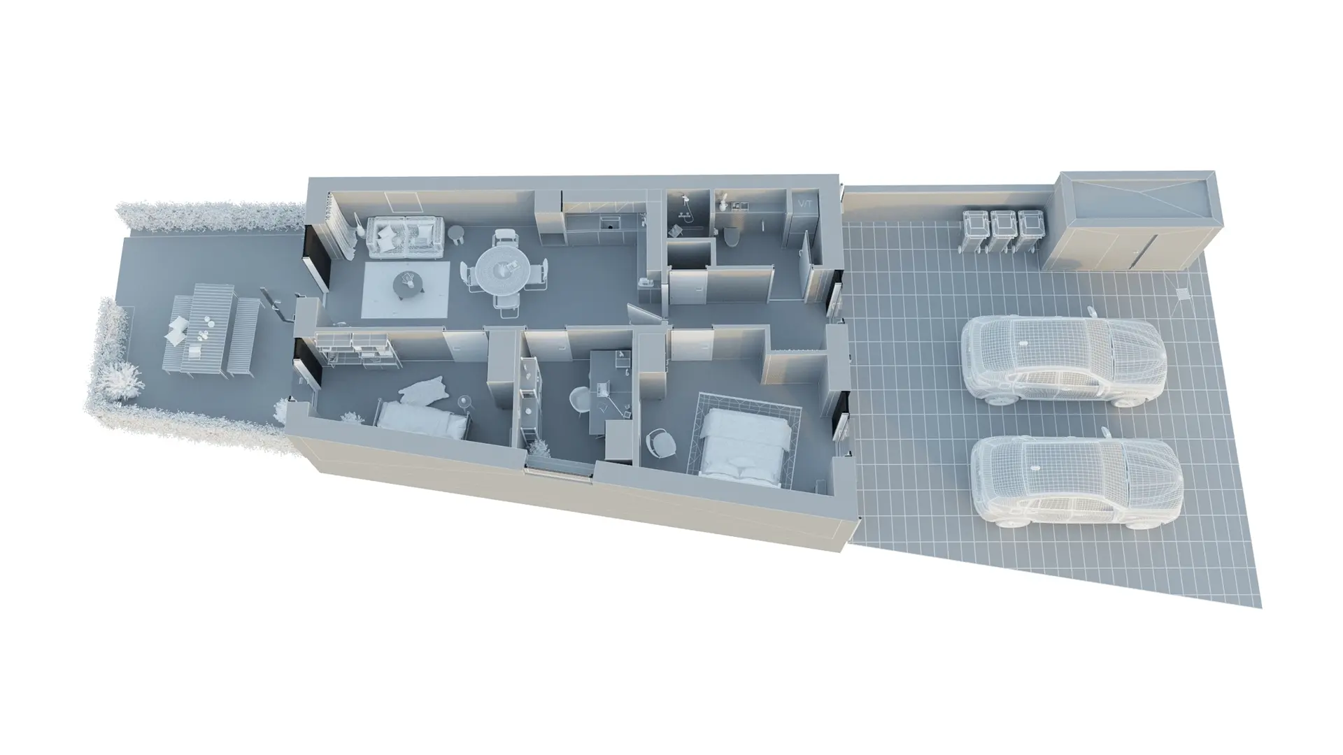 3D Interior & Floor Plan Modeling