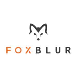 Logo of the Foxblur Company - Client of 4dviz
