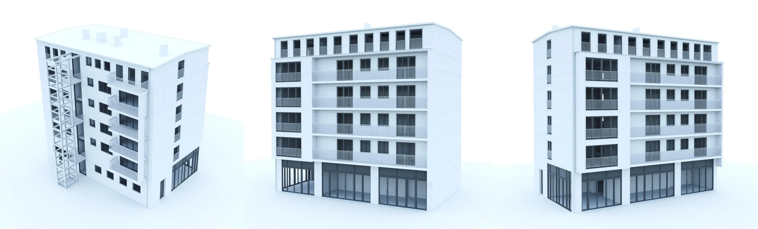 Our Process for Converting 2D to 3D Architectural models from floor plans