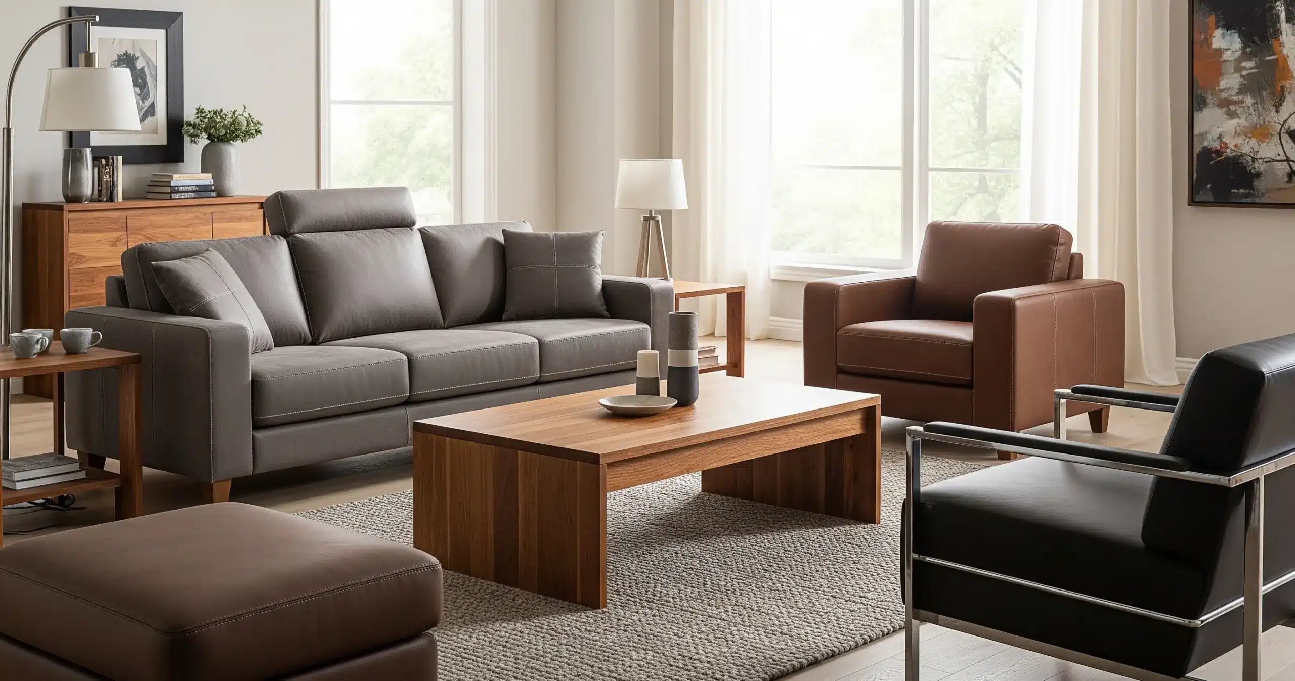 Material and Durability Considerations for living room furntiture selection