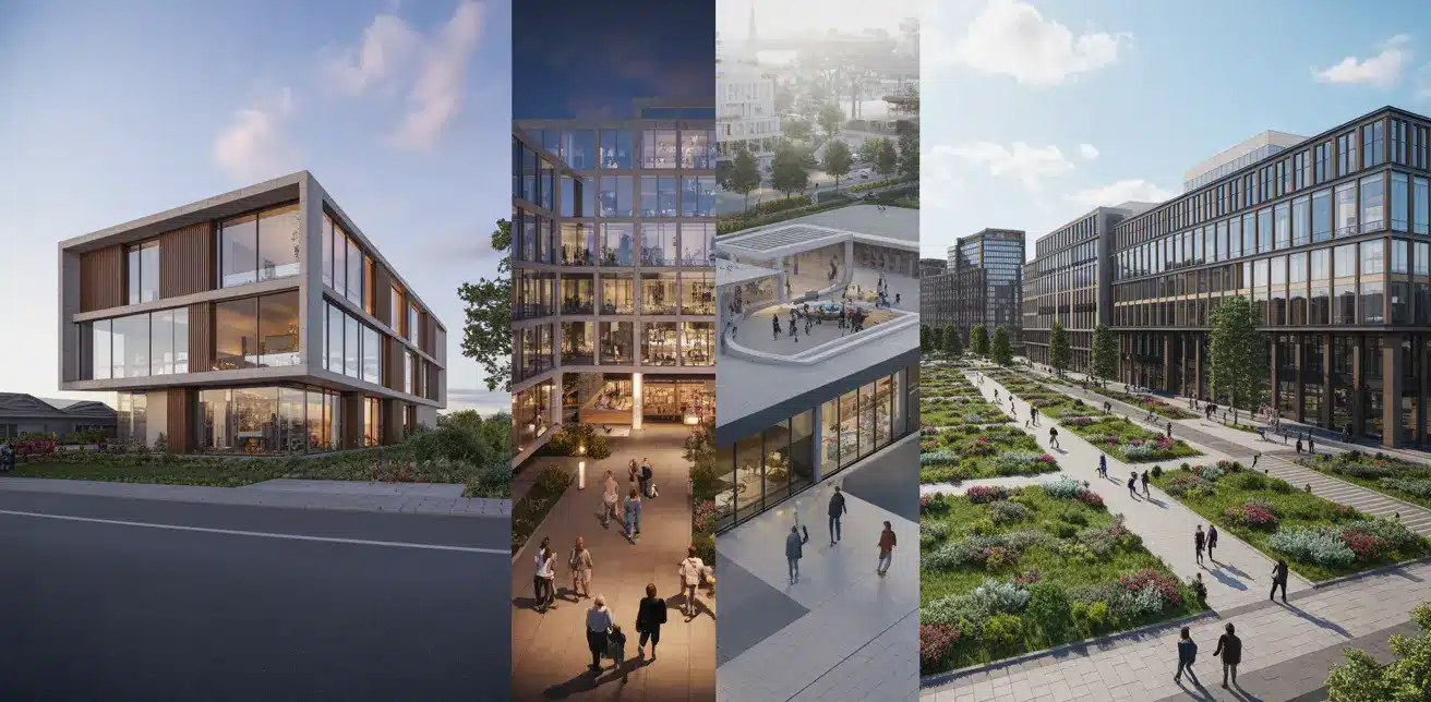 Applications of 3D Exterior Rendering