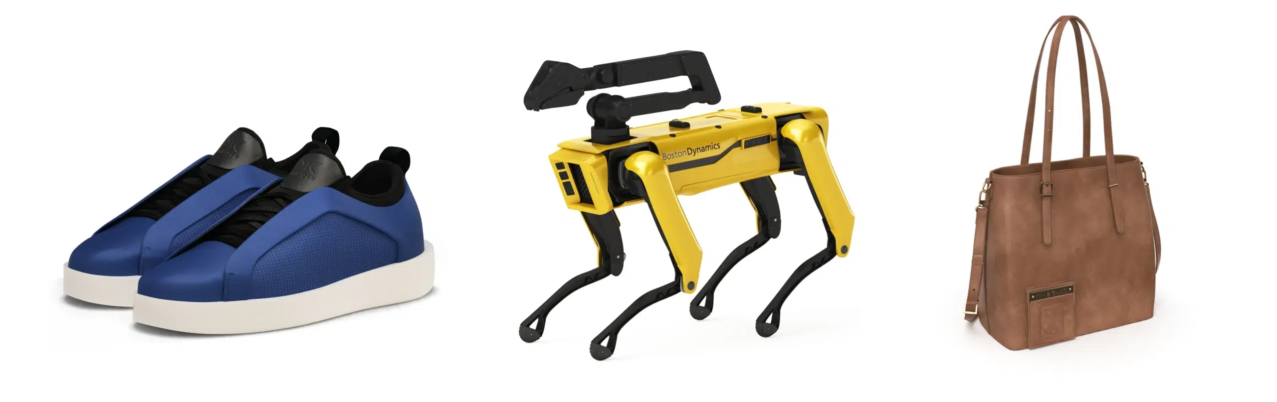 Multiple 3D Product Rendering images