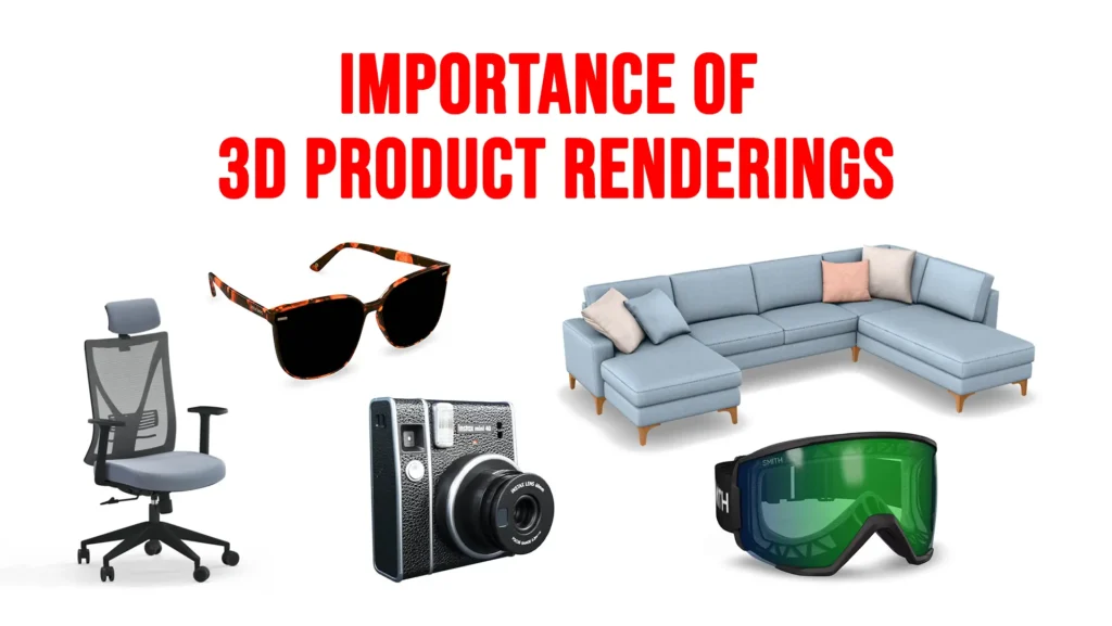 Importance of 3D Product rendering_different types of product 3D renders
