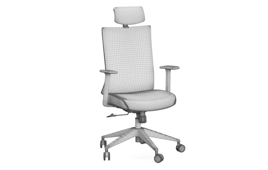 Office chair 3D Modeling