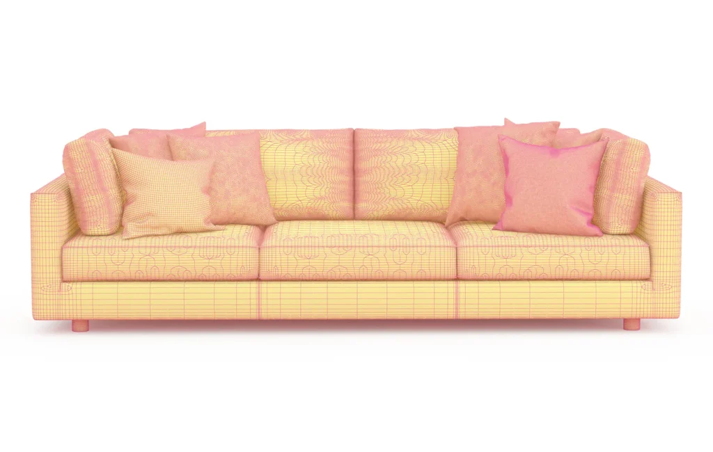 royalton sofa 3d modeling
