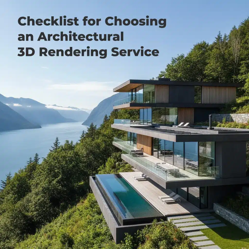 Checklist for Choosing an Architectural 3D Rendering Service
