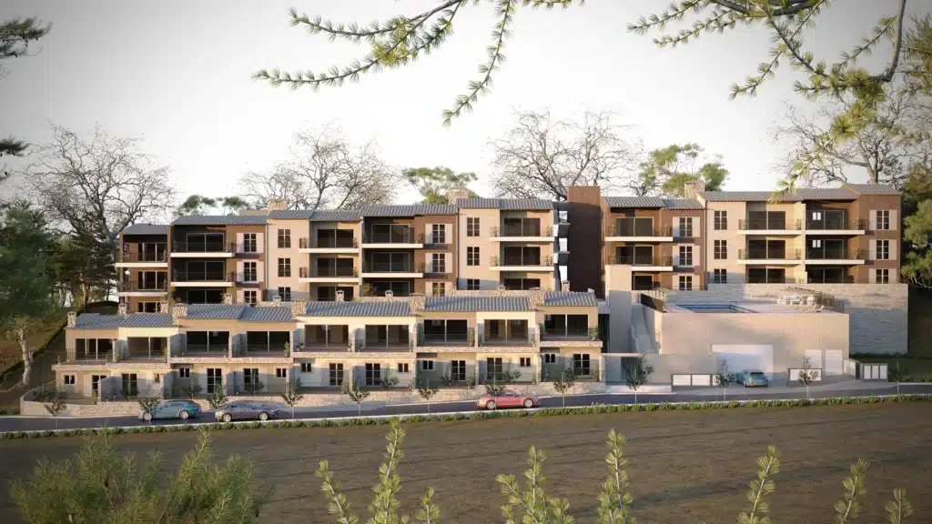 Complex Architectural 3D Rendering