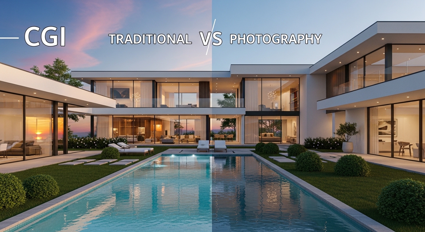CGI vs Traditional Photography for Property Marketing: Which Is Better