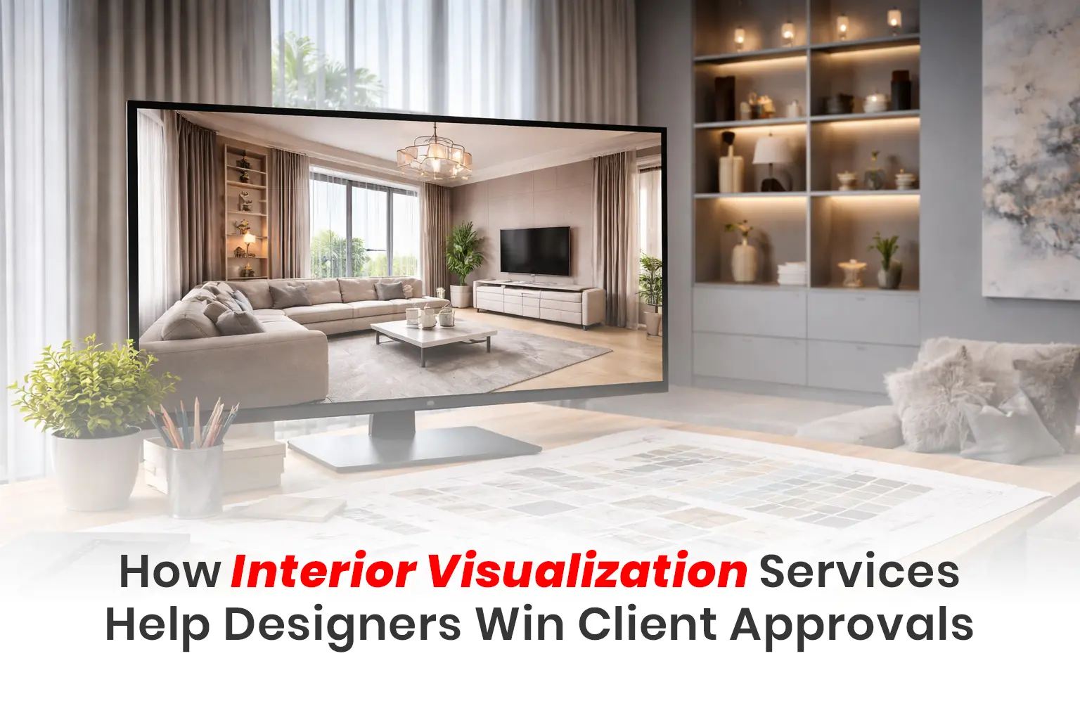 How Interior Visualization Services Help Designers Win Client Approvals