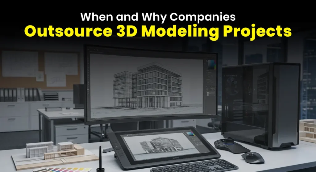 When and Why Companies Outsource 3D Modeling Projects