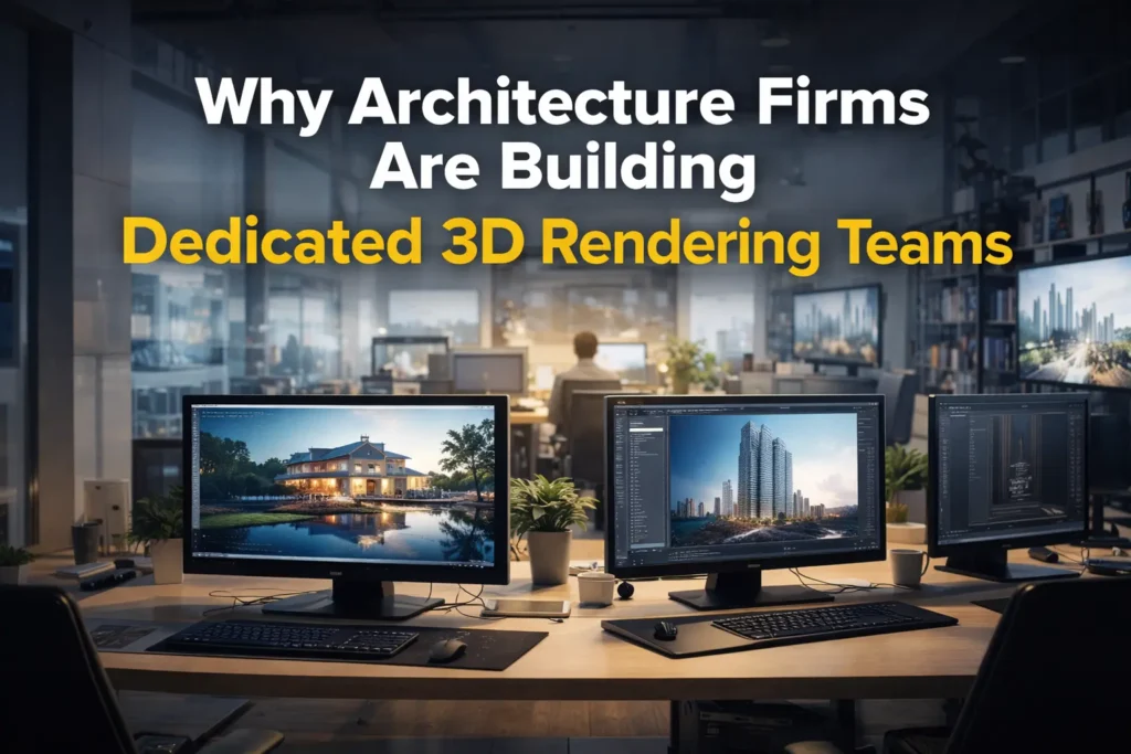 Why Architecture Firms Are Building Dedicated 3D Rendering Teams