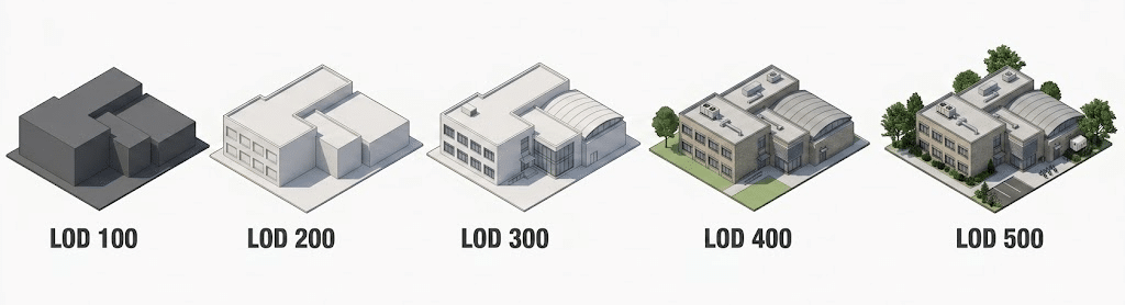 Level of detail on architectural 3d modeling - effecting on 3d architectural model cost