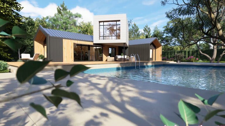 Naomi jack 3d house rendering