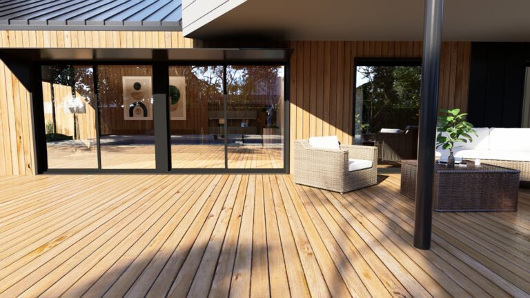 Naomi jack Exterior 3d visualization deck