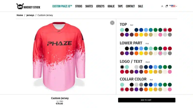 Jersey color variation 4 from configurator